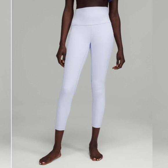 Lululemon Align High-Rise Pant with Pockets 25" Pastel Blue 37897 - Picture 14 of 15